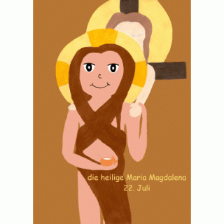 Leinwandbild Motiv Maria  Magdalena