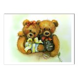 Postkarten Teddybären