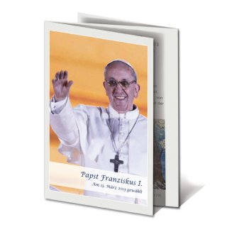 Namenskarte Papst Franziskus